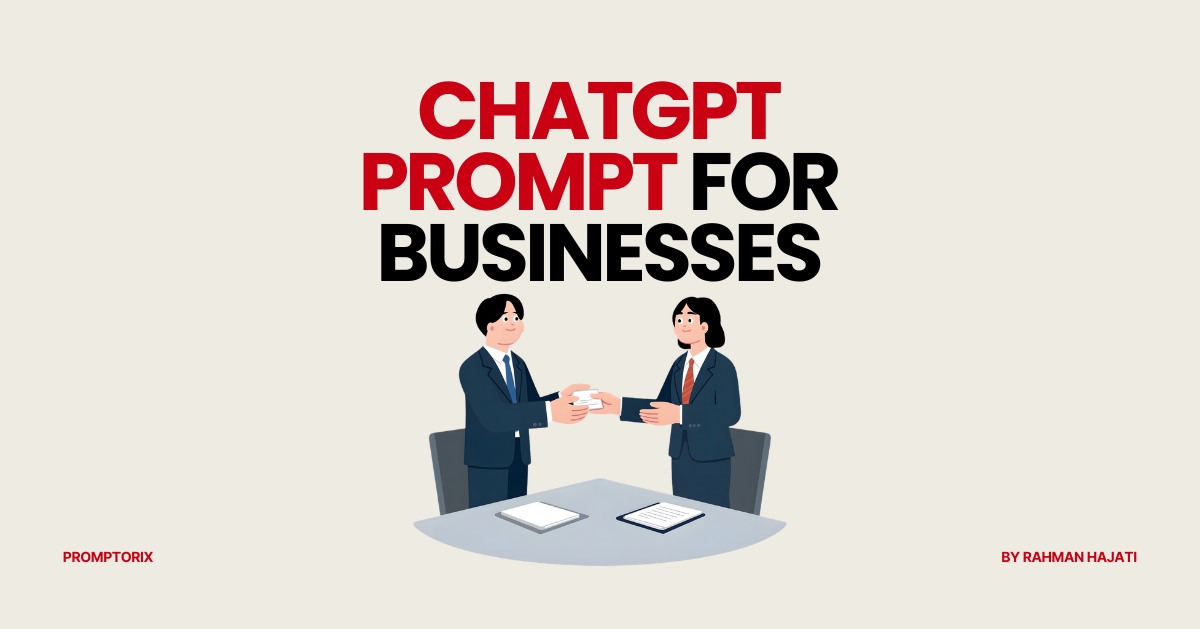ChatGPT Prompts for Business: 40+ That Drive Real Results