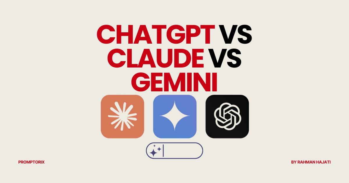 ChatGPT vs Claude vs Gemini: The Complete 3-Way Comparison (2026)